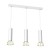 Lampa wisząca DANTE White/Gold 3x mini GU10 MLP7255 Milagro
