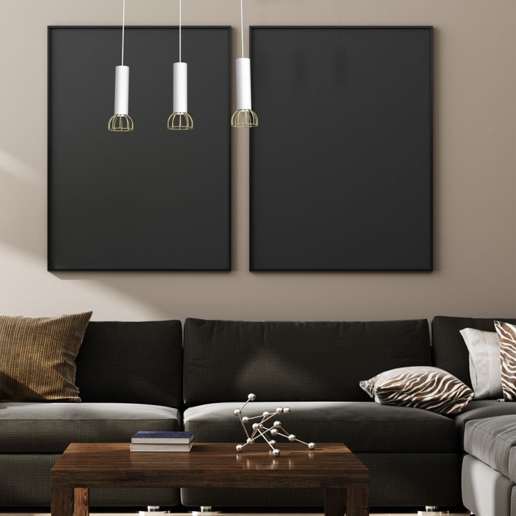 Lampa wisząca DANTE White/Gold 3x mini GU10 MLP7255 Milagro