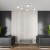 Lampa sufitowa IRIS White/Gold 6x mini GU10 MLP7274 Milagro