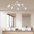 Lampa sufitowa IRIS White/Gold 6x mini GU10 MLP7274 Milagro