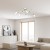 Lampa sufitowa IRIS White/Gold 6x mini GU10 MLP7274 Milagro