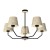 Lampa wisząca ETNA Black 5xE27 MLP7277 Milagro