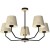 Lampa wisząca ETNA Black 5xE27 MLP7277 Milagro