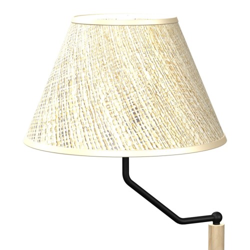 Lampka stołowa ETNA Black 1xE27 MLP7278 Milagro