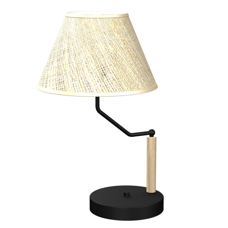 Lampka stołowa ETNA Black 1xE27 MLP7278 Milagro