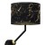 Kinkiet SENSO Black/Gold 1xE27 + 1x mini GU10 MLP7291 Milagro