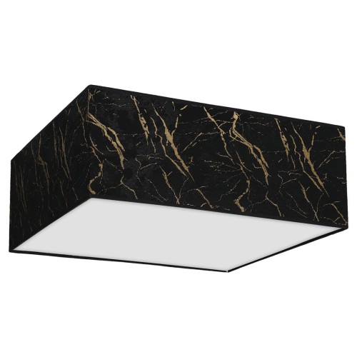 Lampa sufitowa SENSO Black/Gold kwadrat 3xE27 MLP7293 Milagro