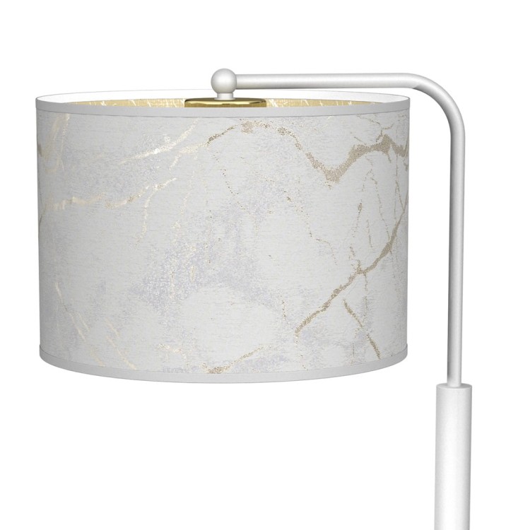 Lampka nocna SENSO White/Gold 1xE27 MLP7310 Milagro