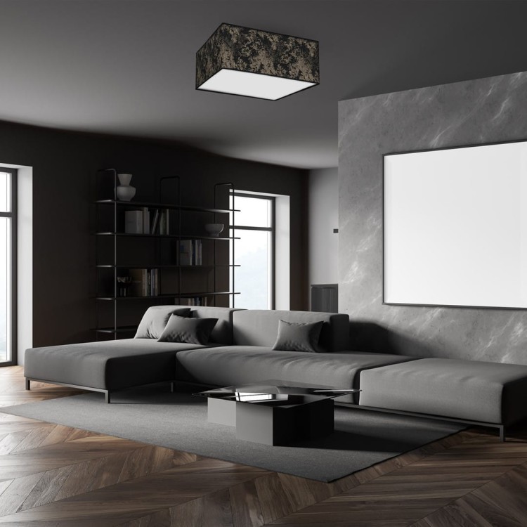 Lampa Sufitowa SATINO GOLD 3xE27 50cm MLP7315 Milagro