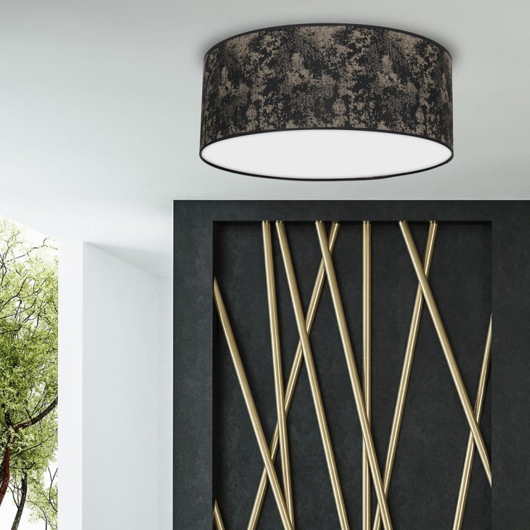 Lampa Sufitowa SATINO GOLD 2xE27 O40cm MLP7317 Milagro