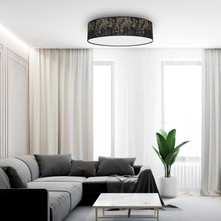 Lampa Sufitowa SATINO GOLD 3xE27 O50cm MLP7318 Milagro