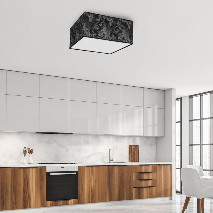 Lampa Sufitowa SATINO SILVER 2xE27 MLP7325 Milagro