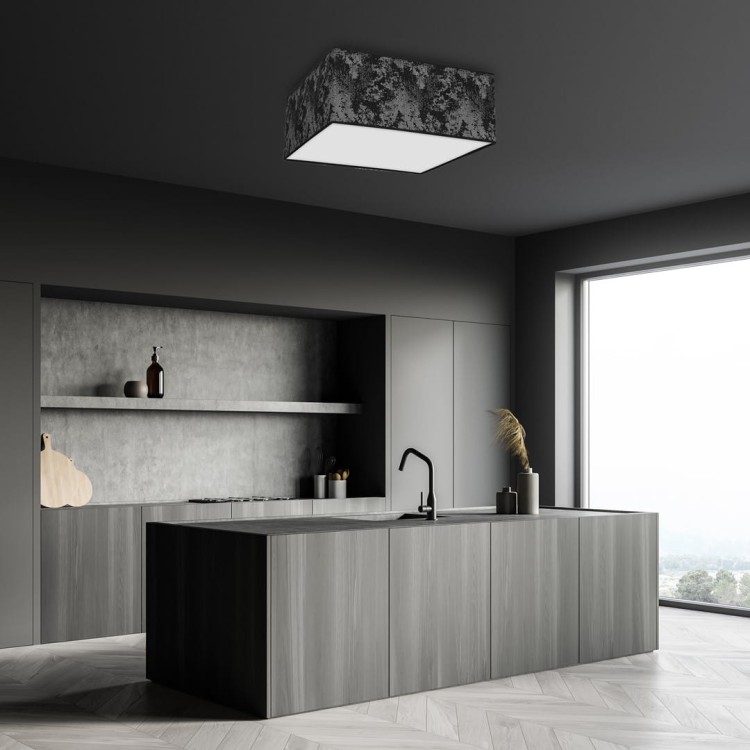 Lampa Sufitowa SATINO SILVER 3xE27 50cm MLP7326 Milagro