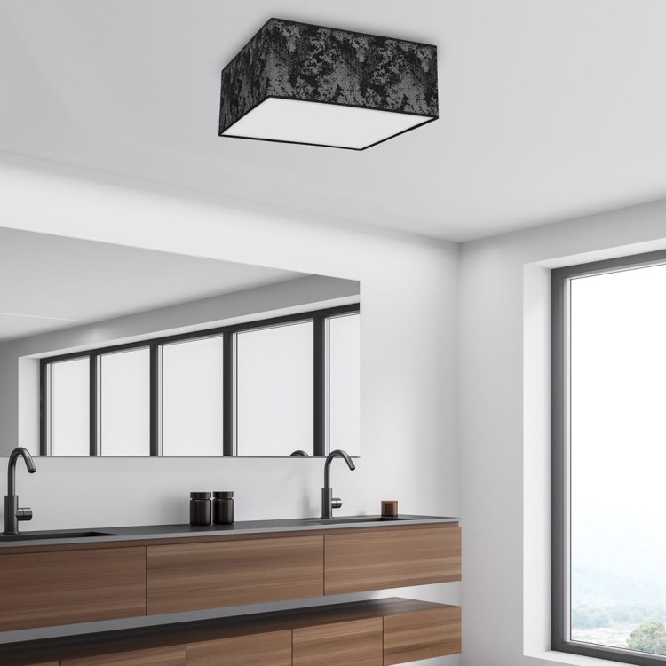 Lampa Sufitowa SATINO SILVER 3xE27 50cm MLP7326 Milagro