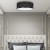 Lampa Sufitowa SATINO SILVER 3xE27 O60cm MLP7330 Milagro