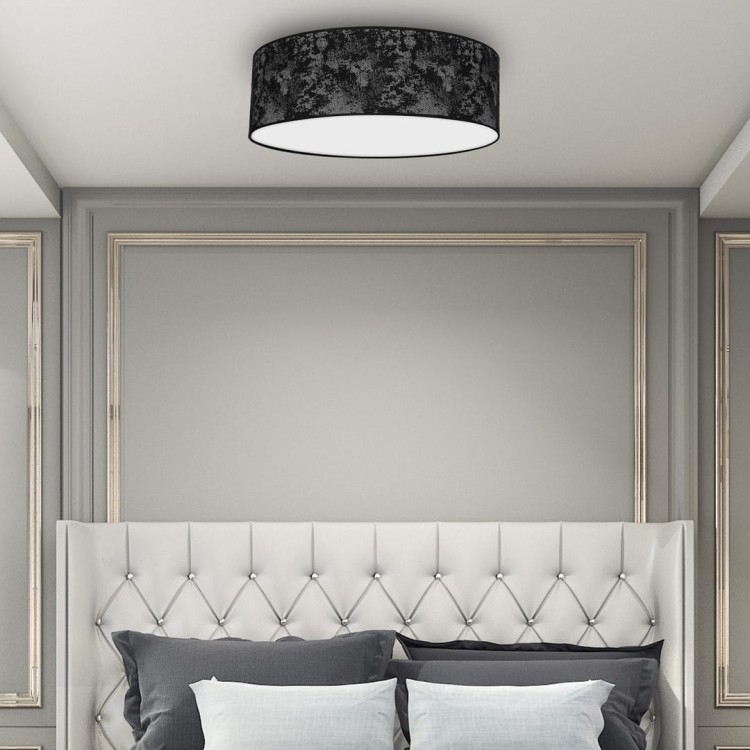 Lampa Sufitowa SATINO SILVER 3xE27 O60cm MLP7330 Milagro