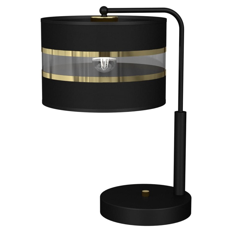 Lampka Nocna ULTIMO BLACK 1xE27 MLP7343 Milagro