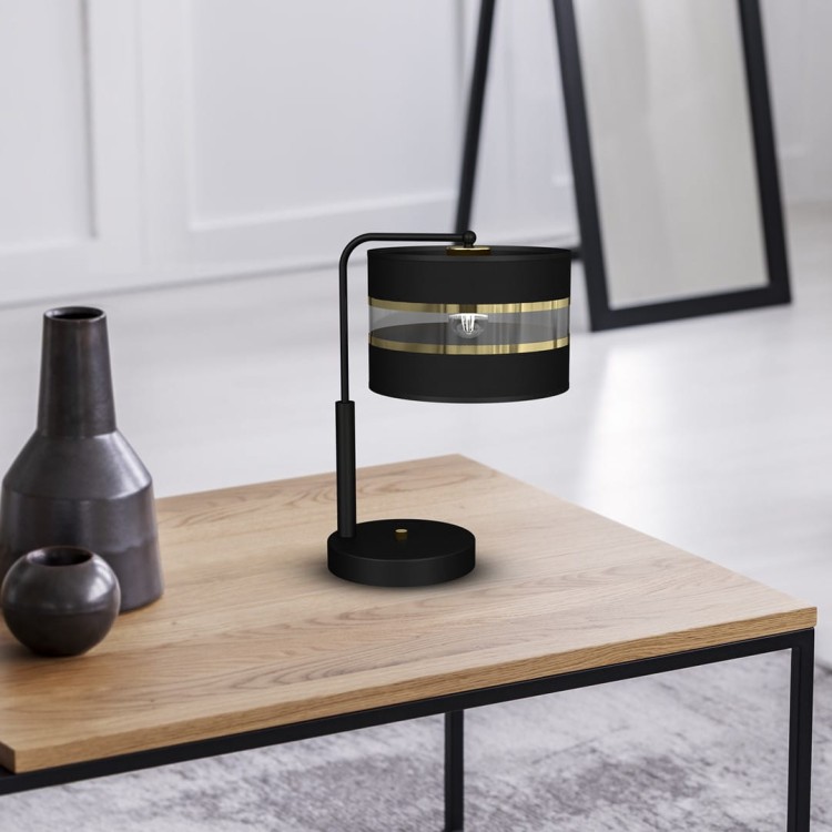 Lampka Nocna ULTIMO BLACK 1xE27 MLP7343 Milagro