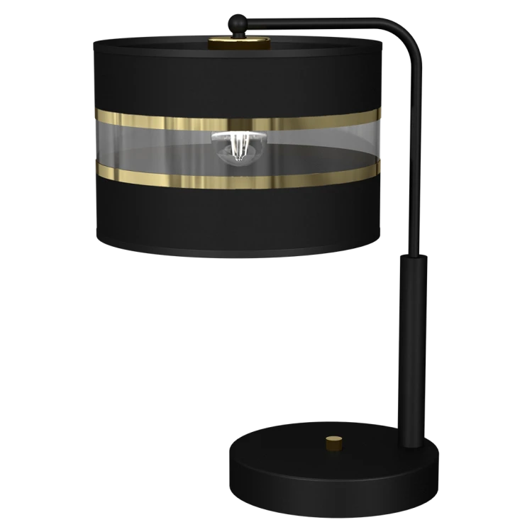 Lampka Nocna ULTIMO BLACK 1xE27 MLP7343 Milagro