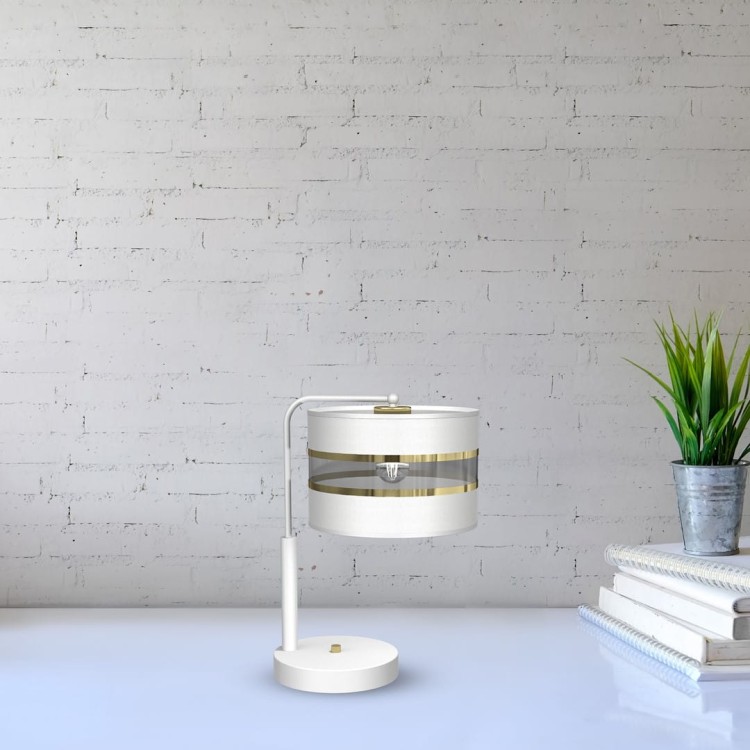 Lampka Nocna ULTIMO WHITE 1xE27 MLP7354 Milagro