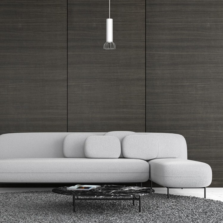 Lampa Wisząca DANTE SILVER 1x mini GU10 MLP7365 Milagro