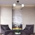 Lampa sufitowa JOY BLACK / GOLD 2xE14 MLP7459 Milagro