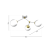 Lampa sufitowa JOY WHITE / GOLD 3xE14 MLP7464 Milagro