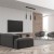 Lampa wisząca SOLO SAWN BLACK / PATINATED WOOD 3x mini GU10 MLP7470 Milagro