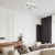Lampa sufitowa SOLO SAWN WHITE / PATINATED WOOD 3x mini GU10 MLP7479 Milagro
