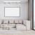 Lampa sufitowa SOLO SAWN WHITE / PATINATED WOOD 5x mini GU10 MLP7480 Milagro