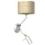 Kinkiet MARSHALL WHITE / RATTAN 1xE27 + 1x mini GU10 MLP7483 Milagro