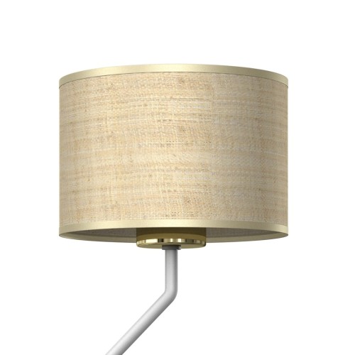 Kinkiet MARSHALL WHITE / RATTAN 1xE27 + 1x mini GU10 MLP7483 Milagro
