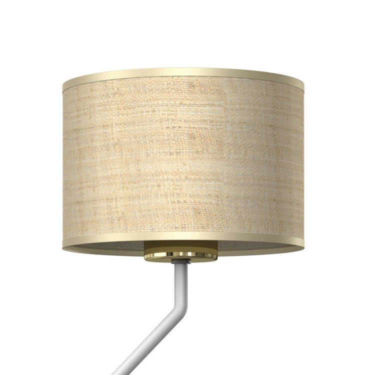 Kinkiet MARSHALL WHITE / RATTAN 1xE27 + 1x mini GU10 MLP7483 Milagro