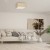 Lampa sufitowa MARSHALL WHITE / RATTAN 3xE27 MLP7485 Milagro