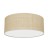 Lampa sufitowa MARSHALL WHITE / RATTAN 2xE27 O40cm MLP7487 Milagro
