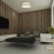 Lampa sufitowa MARSHALL WHITE / RATTAN 2xE27 O40cm MLP7487 Milagro