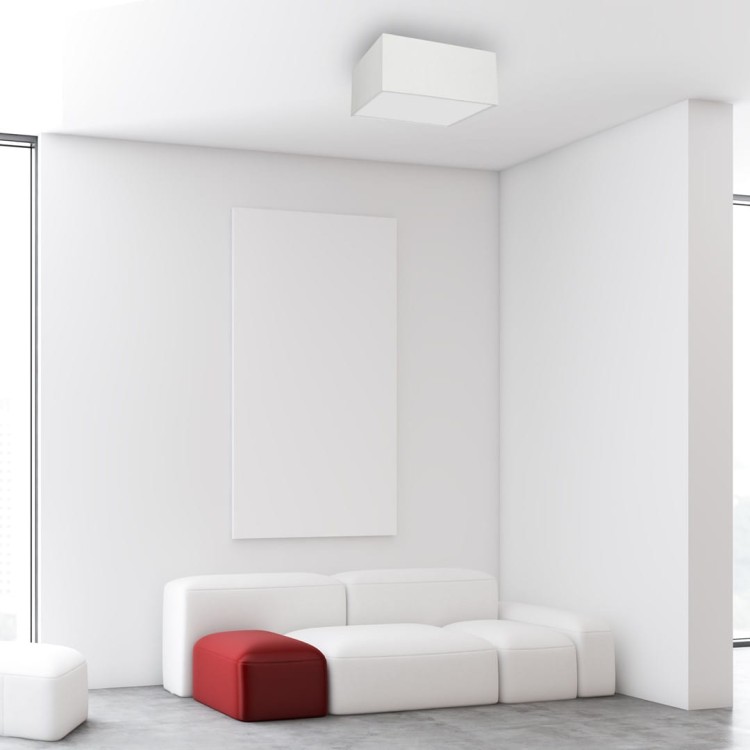 Lampa sufitowa ALBION BIEL / BAWEŁNA 2xE27 MLP7506 Milagro
