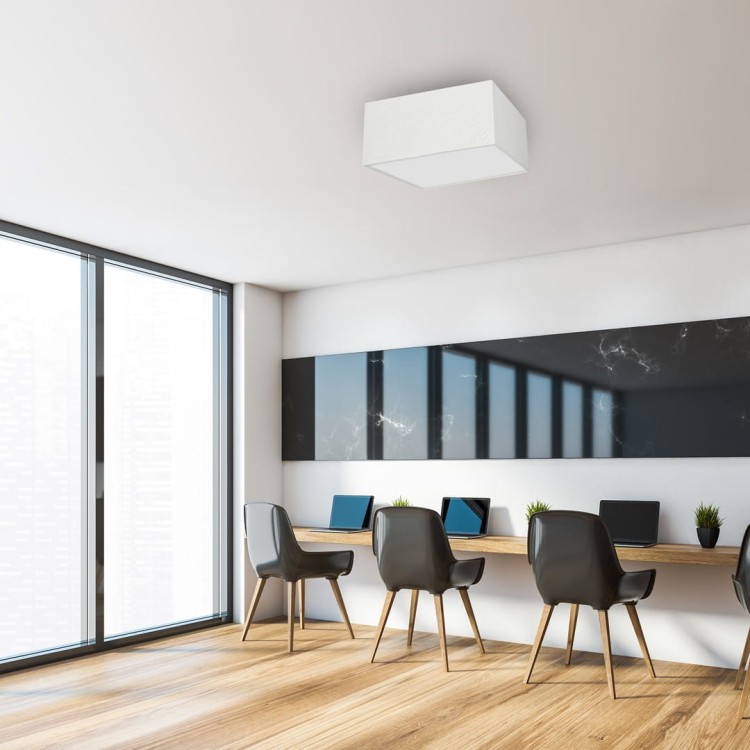 Lampa sufitowa ALBION BIEL / BAWEŁNA 3xE27 MLP7507 Milagro