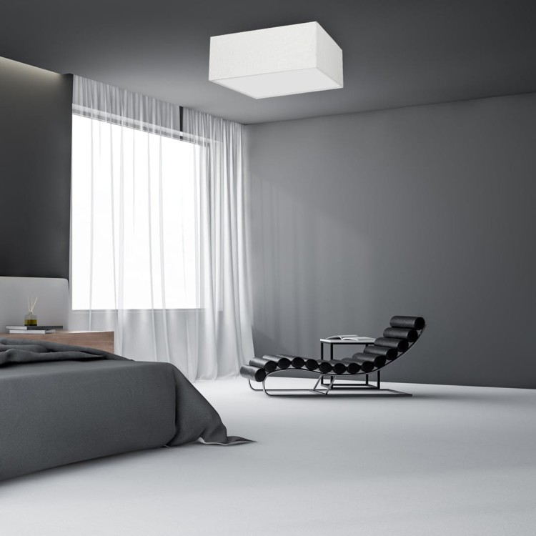 Lampa sufitowa ALBION BIEL / BAWEŁNA 3xE27 MLP7507 Milagro