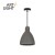 Lampa sufitowa wisząca Industrialna VIGE Kobi KRVB Gipsowa Loft Art of Light E27 LED IP20 nowoczesna oprawa oświetleniowa żyrandol czarna pojedyncza