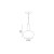 Lampa sufitowa wisząca Industrialna CASA Kobi KRCA Gipsowa Loft Art of Light GU10 LED IP20 nowoczesna oprawa oświetleniowa żyrandol biała pojedyncza