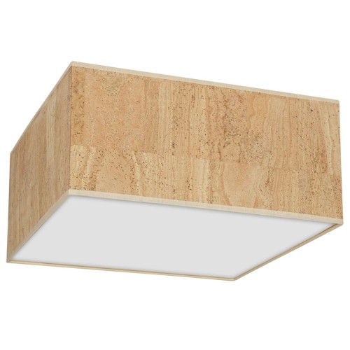 Lampa sufitowa CORK White/Cork 2xE27 MLP7517 Milagro
