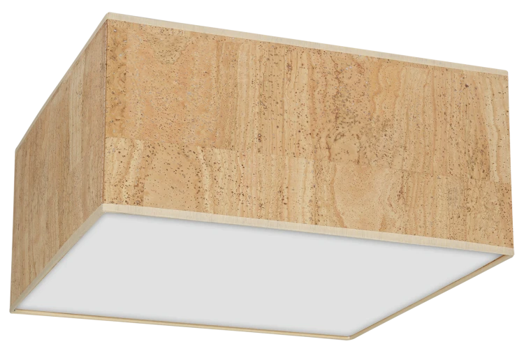 Lampa sufitowa CORK White/Cork 2xE27 MLP7517 Milagro