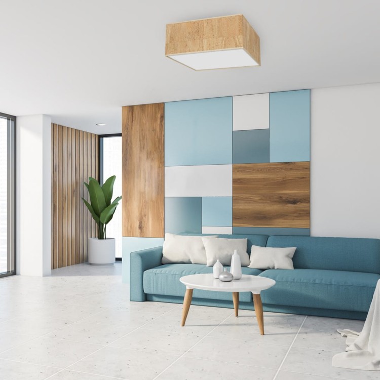 Lampa sufitowa CORK White/Cork 3xE27 MLP7518 Milagro