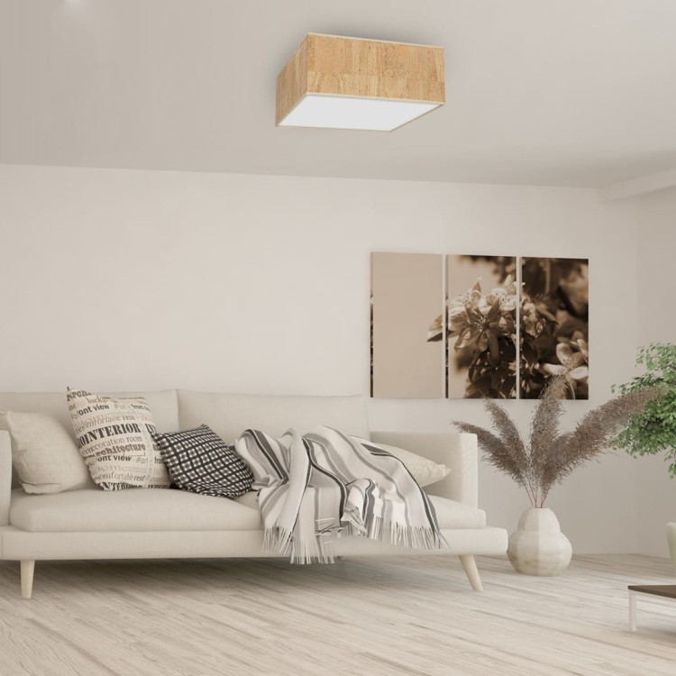 Lampa sufitowa CORK White/Cork 3xE27 MLP7518 Milagro