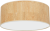 Lampa sufitowa CORK White/Cork 3xE27  O50cm MLP7521 Milagro