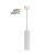Lampa sufitowa wisząca Industrialna LUNGO Kobi KRLU Gipsowa Loft Art of Light GU10 LED IP20 nowoczesna oprawa oświetleniowa żyrandol biała pojedyncza - Outlet
