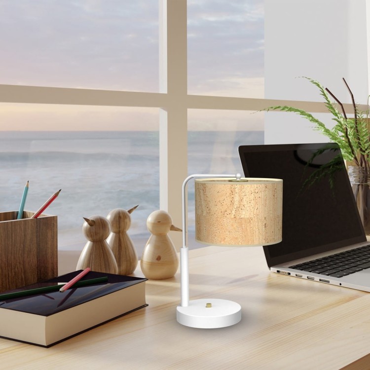 Lampa gabinetowa CORK White/Cork 1xE27 MLP7524 Milagro