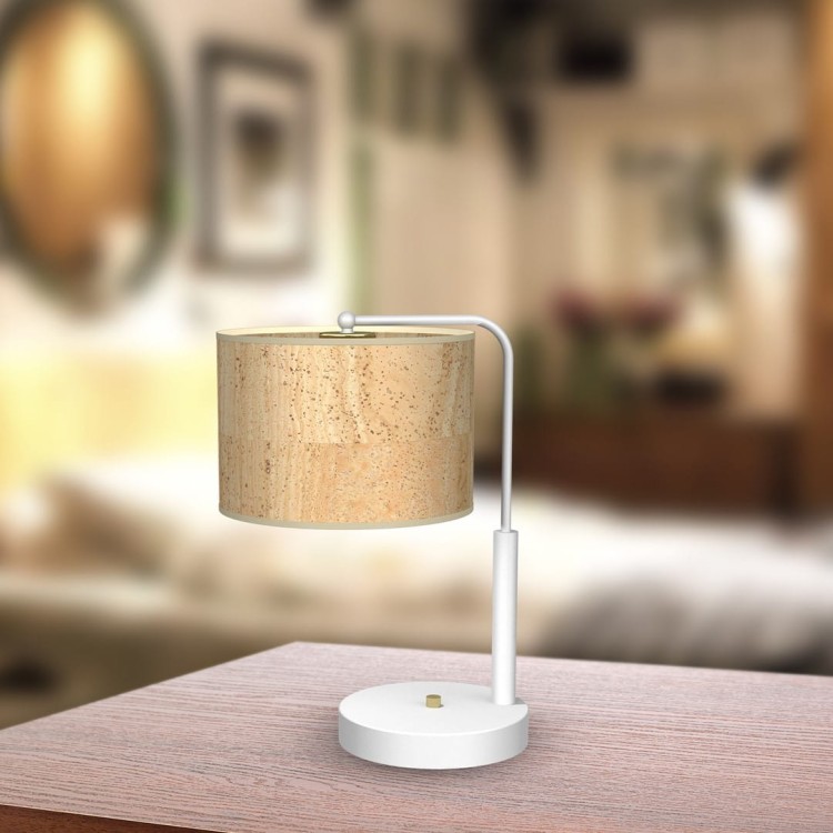 Lampa gabinetowa CORK White/Cork 1xE27 MLP7524 Milagro
