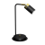 Lampa biurkowa Industrialna Loft JOKER BLACK/GOLD 1xGU10 MLP7534 Milagro GU10 36cm nowoczesna lampka nocna stołowa regulowana metalowa czarna czarno złota Inspiracje Premium